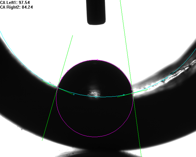 聚合物薄膜接觸角 聚合物薄膜接觸角