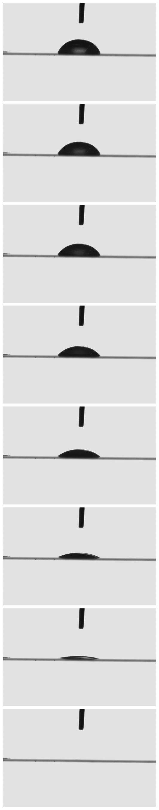 快速吸收的產(chǎn)品如何測量接觸角