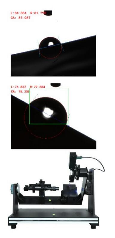 測(cè)量表面張力和接觸角