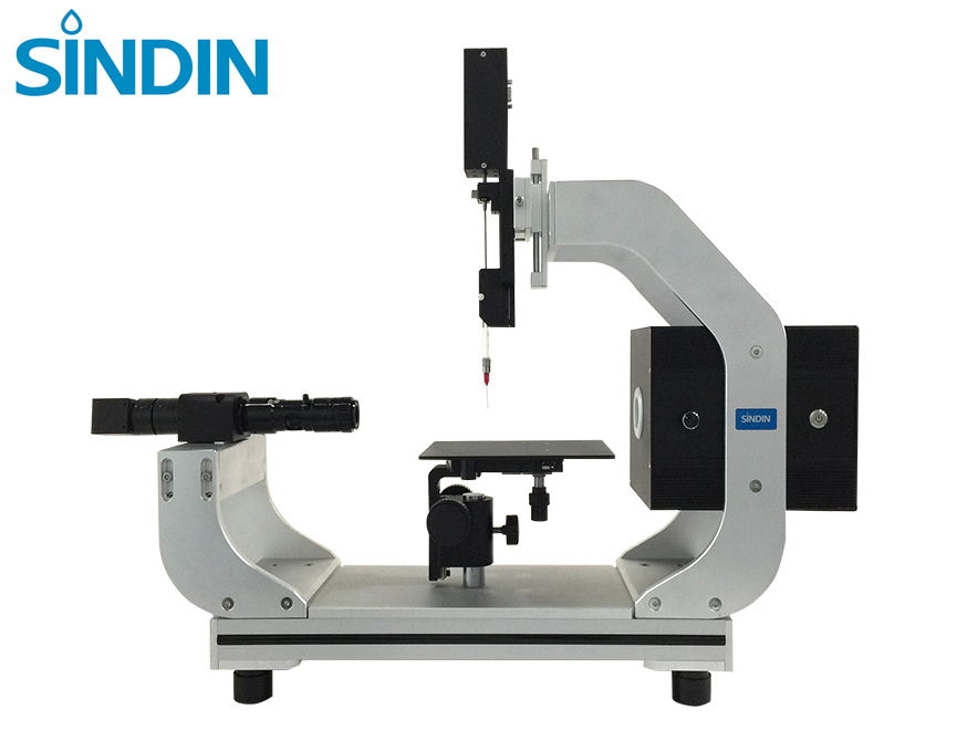 硅膠樣品接觸角實(shí)驗(yàn)報(bào)告-晟鼎精密儀器水滴角測(cè)量?jī)x 