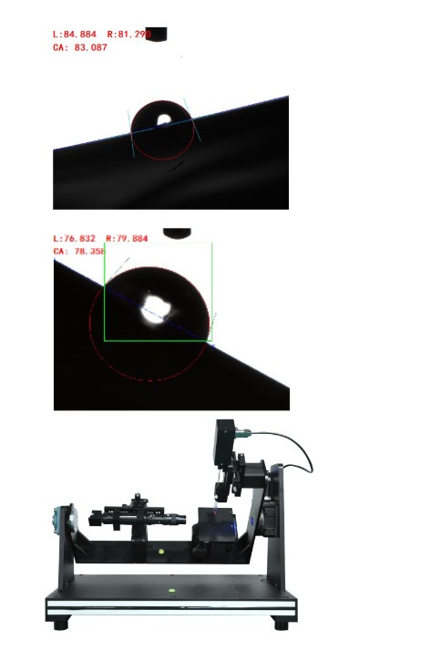 接觸角測量儀用于自清潔產(chǎn)品表面的表征-晟鼎精密 